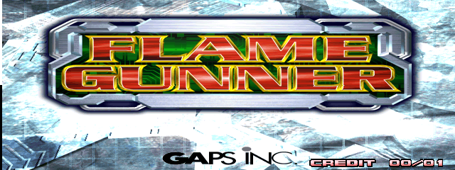 Flame Gunner Title Screen